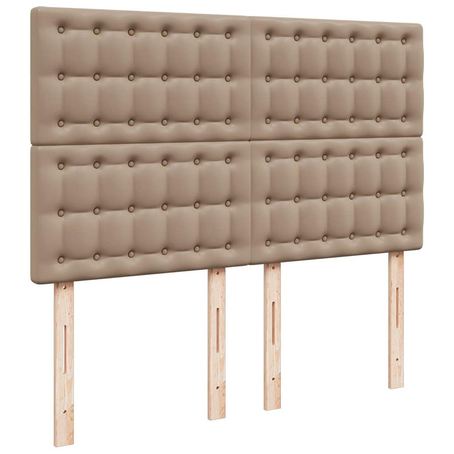 Ottoman bed met matras en LED's 140x190cm kunstleer