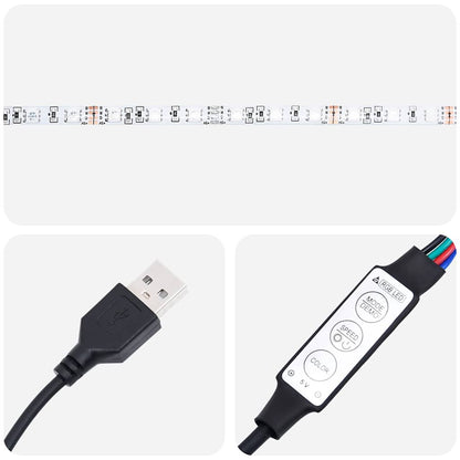 Ottoman bed met matrassen en LED's 100x200cm fluweel lichtgrijs