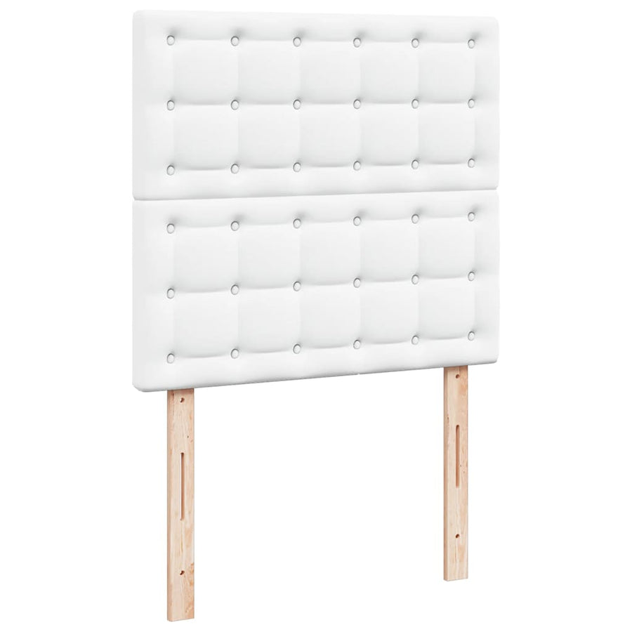 Ottoman bed met matrassen en LED's 180x200cm kunstleer