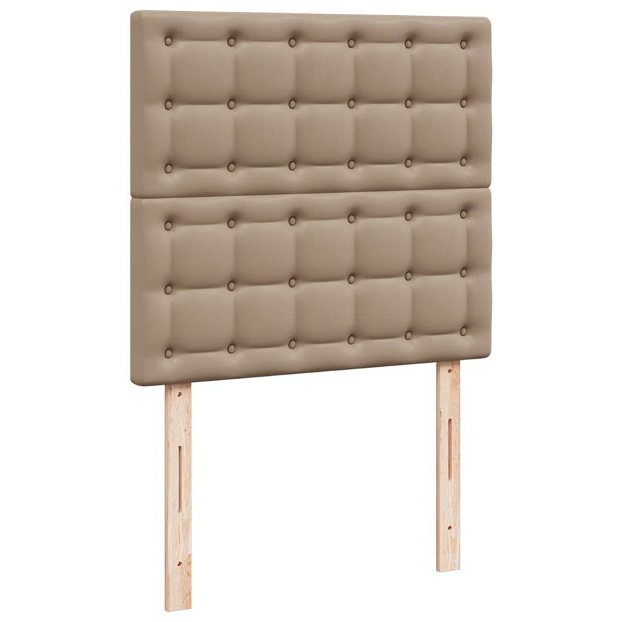 Ottoman bed met matrassen en LED's 180x200cm kunstleer