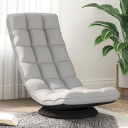 Vloerkruk 70x51x79 cm stof wolkengrijs