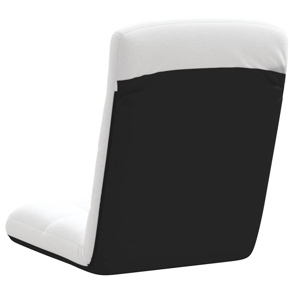 Vloerstoel Inklapbaar 71X51X62 Cm Stof Wit