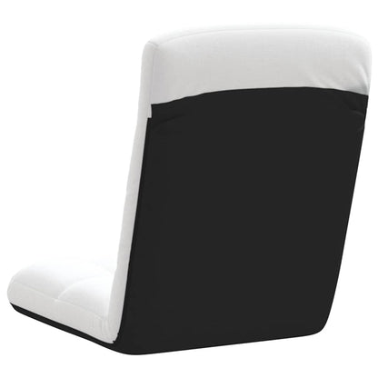 Vloerstoel Inklapbaar 71X51X62 Cm Stof Wit