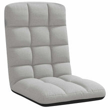 Opvouwbare vloerstoel Cloud Grey 71x51x62 cm Stof