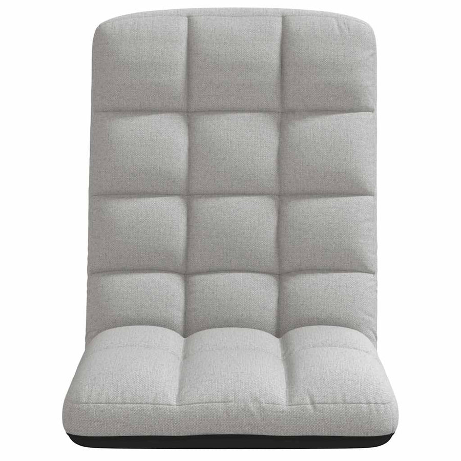 Opvouwbare vloerstoel Cloud Grey 71x51x62 cm Stof
