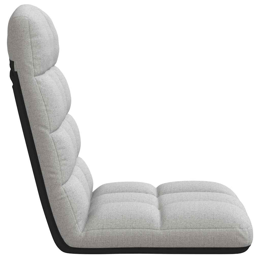 Opvouwbare vloerstoel Cloud Grey 71x51x62 cm Stof