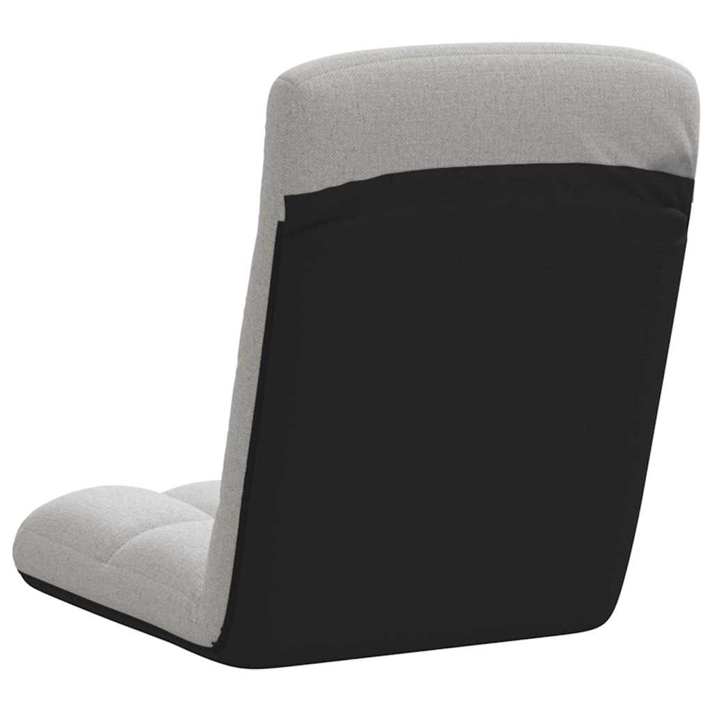 Opvouwbare vloerstoel Cloud Grey 71x51x62 cm Stof