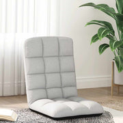 Vloerstoel opvouwbaar 71x51x62 cm Cloud Grey
