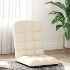 Vloerstoel linnen 71x51x62 cm opvouwbaar