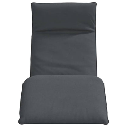 Ligstoel Inklapbaar 175X54X8,5 Cm Oxford Stof Kleurig Antraciet