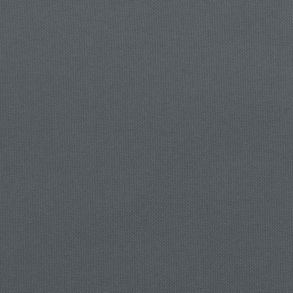Ligstoel Inklapbaar 175X54X8,5 Cm Oxford Stof Kleurig Antraciet