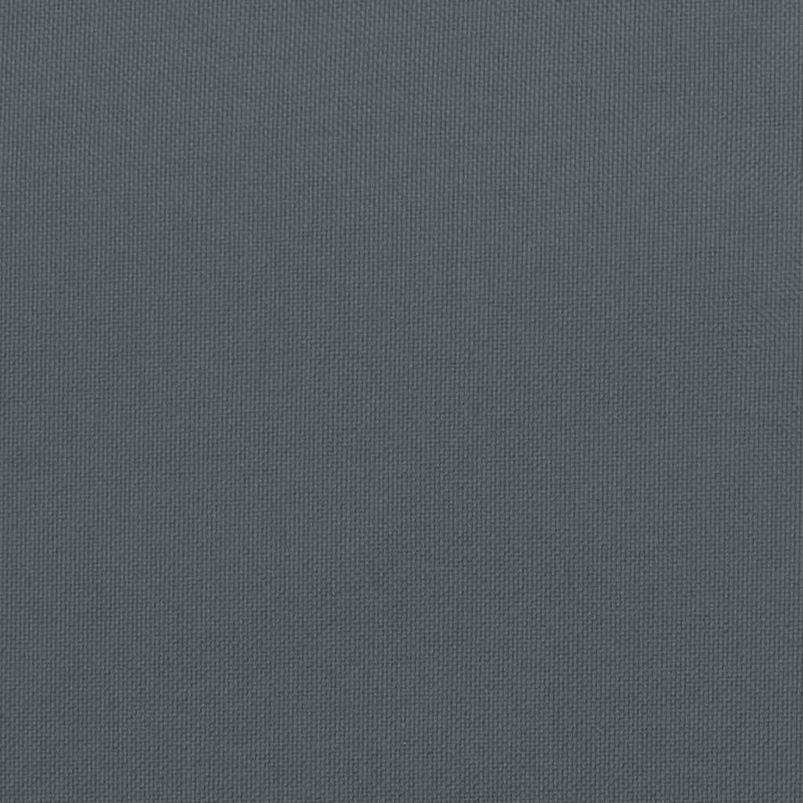 Ligstoel Inklapbaar 175X54X8,5 Cm Oxford Stof Kleurig Antraciet