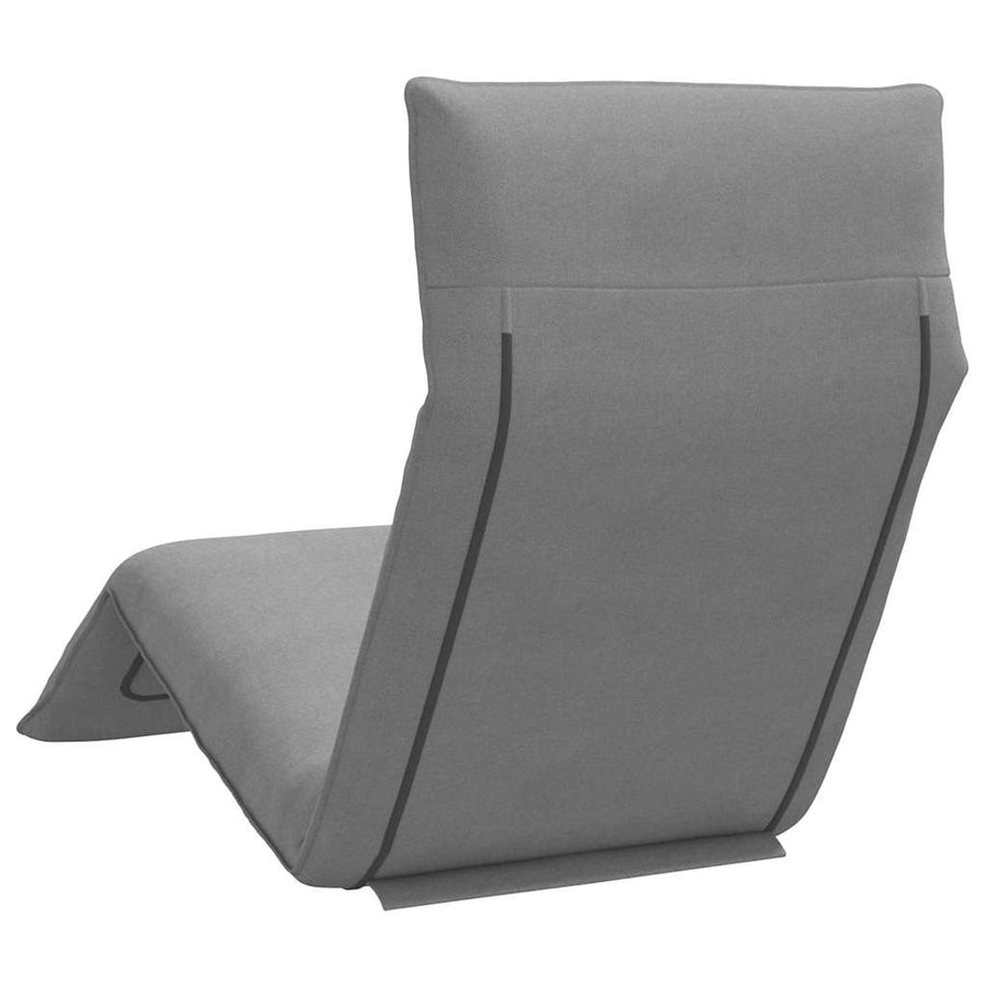 Ligstoel Inklapbaar 175X54X8,5 Cm Oxford Stof Grijs