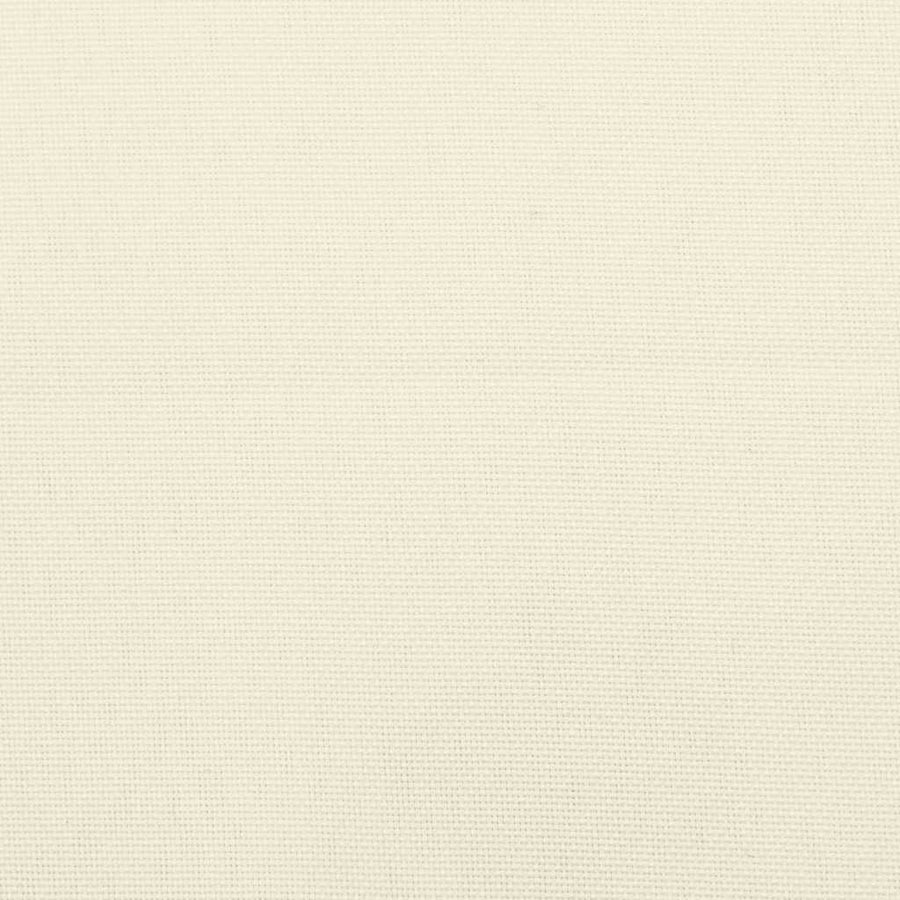 Ligstoel Inklapbaar 175X54X8,5 Cm Oxford Stof Crème