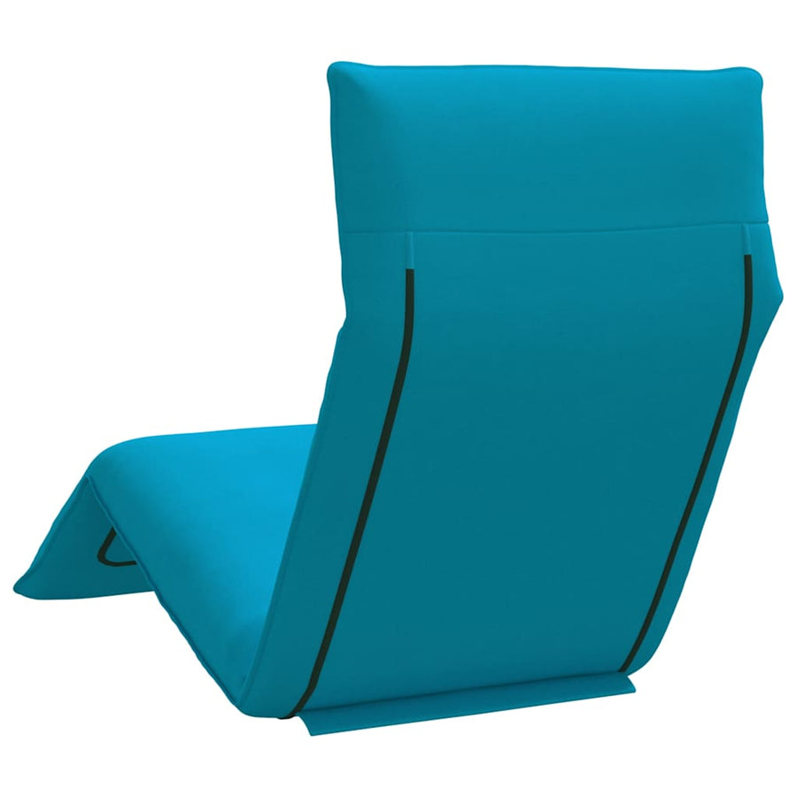 Ligstoel Inklapbaar 175X54X8,5 Cm Oxford Stof lichtblauw
