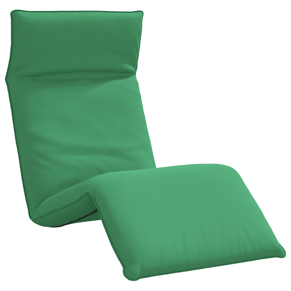 Ligstoel Inklapbaar 175X54X8,5 Cm Oxford Stof Groen