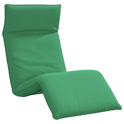 Ligstoel Inklapbaar 175X54X8,5 Cm Oxford Stof Groen