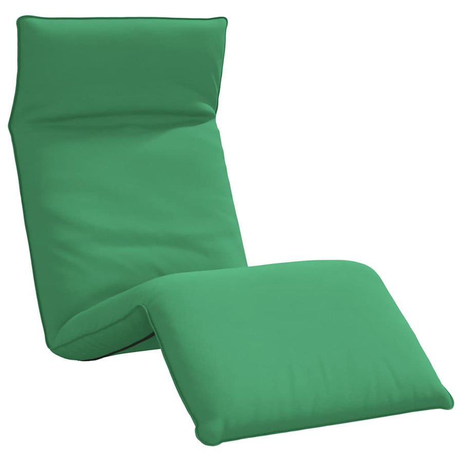 Ligstoel Inklapbaar 175X54X8,5 Cm Oxford Stof Groen