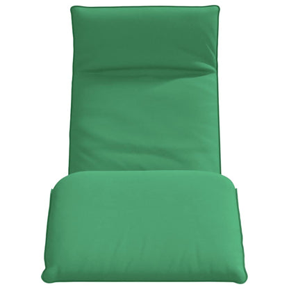 Ligstoel Inklapbaar 175X54X8,5 Cm Oxford Stof Groen