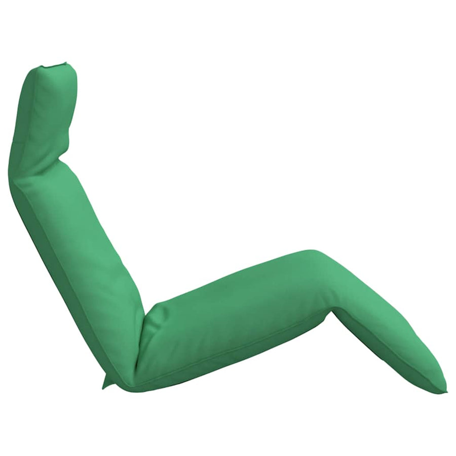 Ligstoel Inklapbaar 175X54X8,5 Cm Oxford Stof Groen