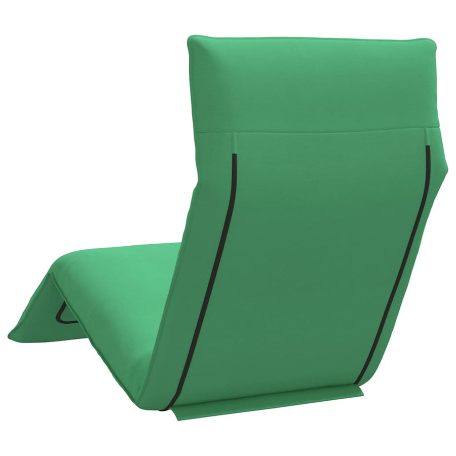 Ligstoel Inklapbaar 175X54X8,5 Cm Oxford Stof Groen