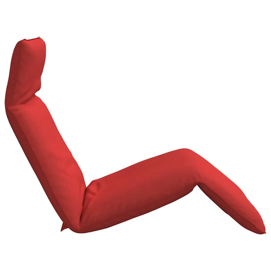 Ligstoel Inklapbaar 175X54X8,5 Cm Oxford Stof Rood