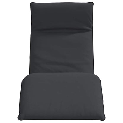 Ligstoel Inklapbaar 175X54X8,5 Cm Oxford Stof Zwart