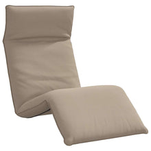 Ligstoel Inklapbaar 175X54X8,5 Cm Oxford Stof Taupe