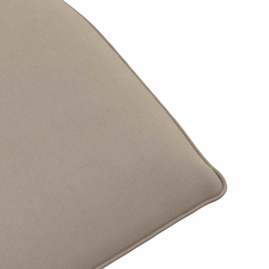 Ligstoel Inklapbaar 175X54X8,5 Cm Oxford Stof Taupe