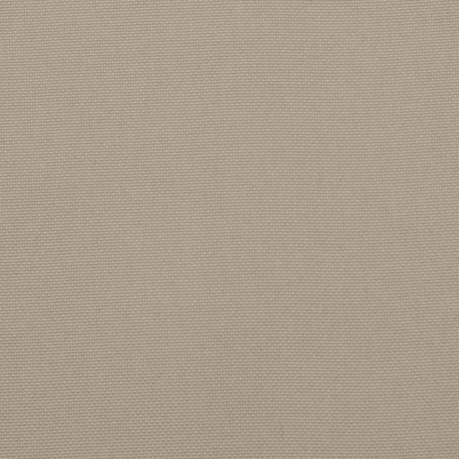 Ligstoel Inklapbaar 175X54X8,5 Cm Oxford Stof Taupe