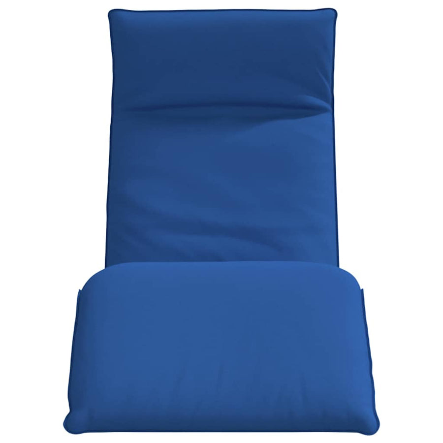 Ligstoel Inklapbaar 175X54X8,5 Cm Oxford Stof E koningsblauw
