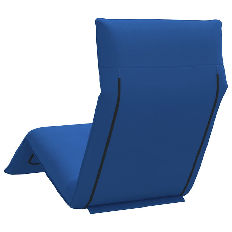 Ligstoel Inklapbaar 175X54X8,5 Cm Oxford Stof E koningsblauw
