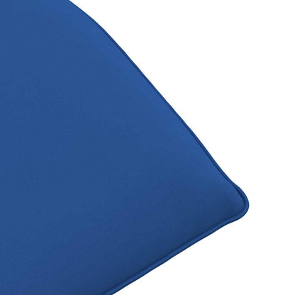 Ligstoel Inklapbaar 175X54X8,5 Cm Oxford Stof E koningsblauw