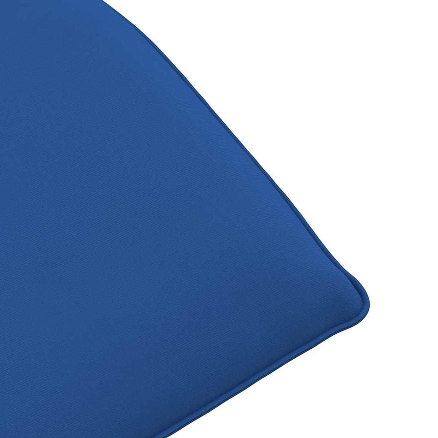 Ligstoel Inklapbaar 175X54X8,5 Cm Oxford Stof E koningsblauw