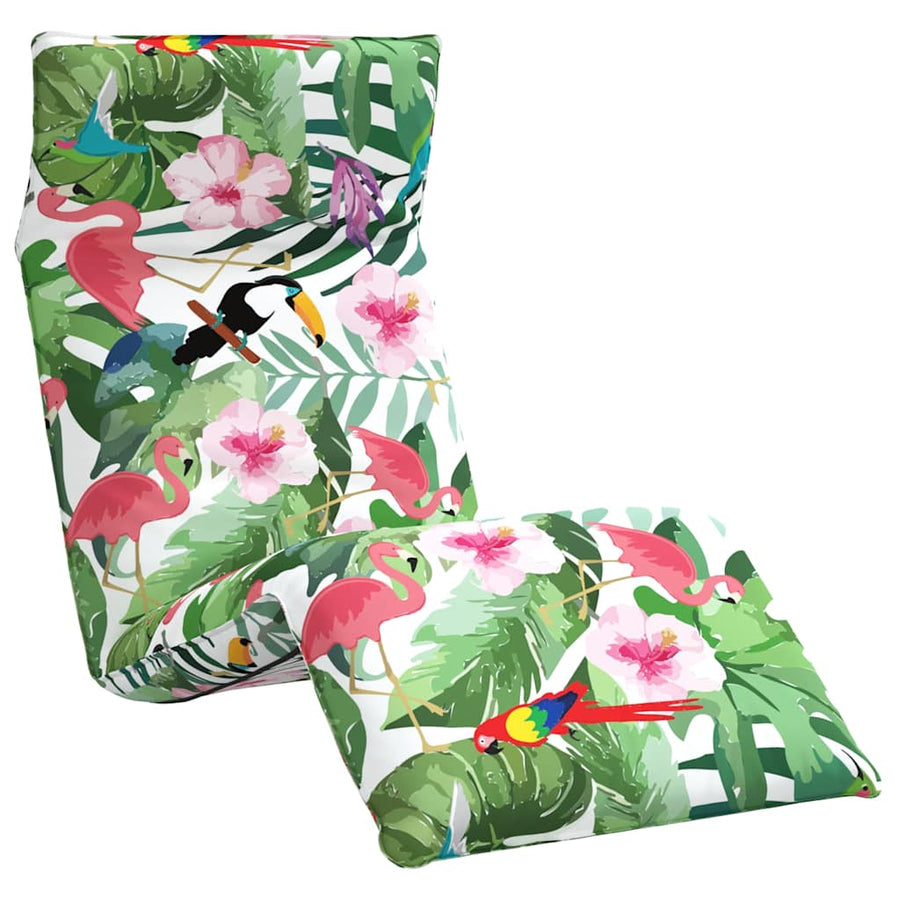 Opvouwbare ligstoel Multicolor 175x54x8,5 cm Oxford stof