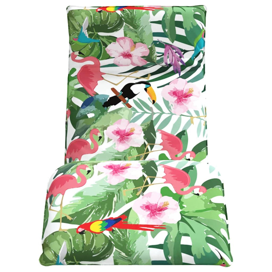 Opvouwbare ligstoel Multicolor 175x54x8,5 cm Oxford stof