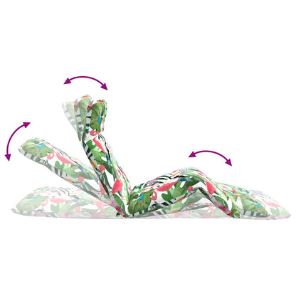 Opvouwbare ligstoel Multicolor 175x54x8,5 cm Oxford stof
