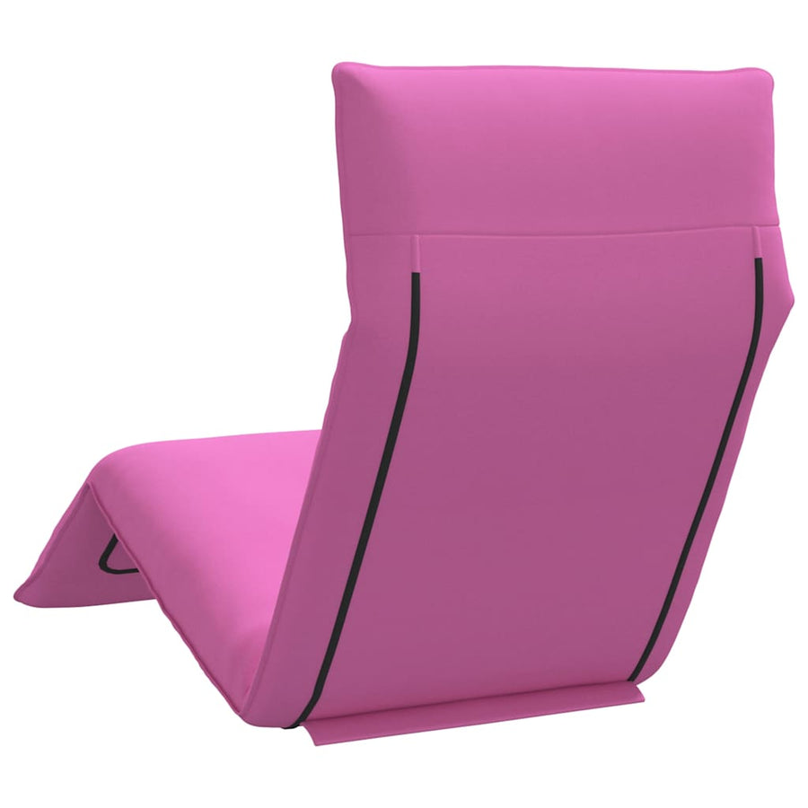 Opvouwbare ligstoel Roze 175x54x8,5 cm Oxford Stof