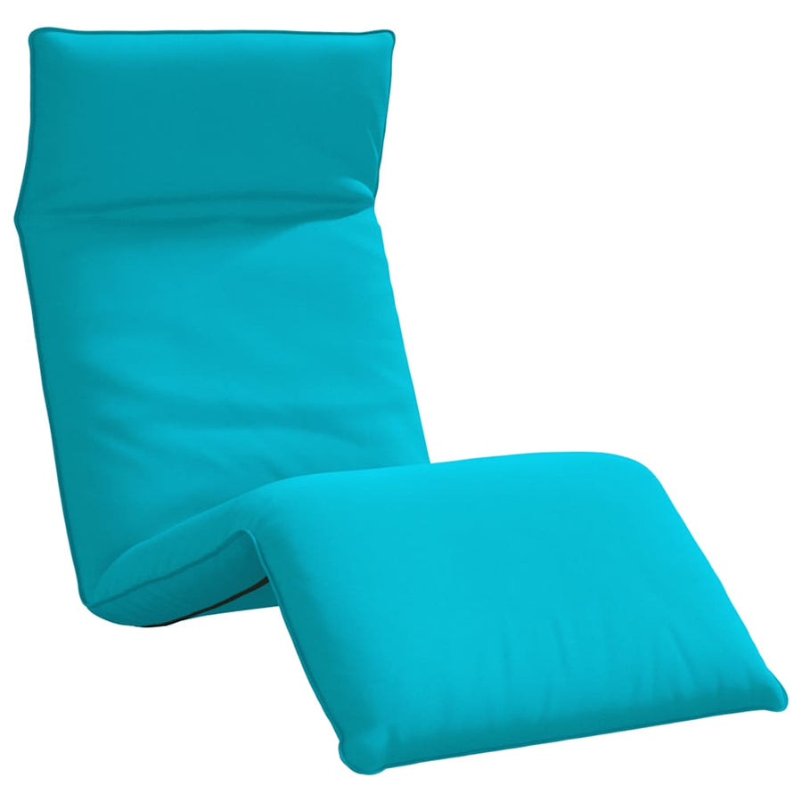 Opvouwbare Ligstoel 175X54X8,5 Cm Oxford Stof Turquoise