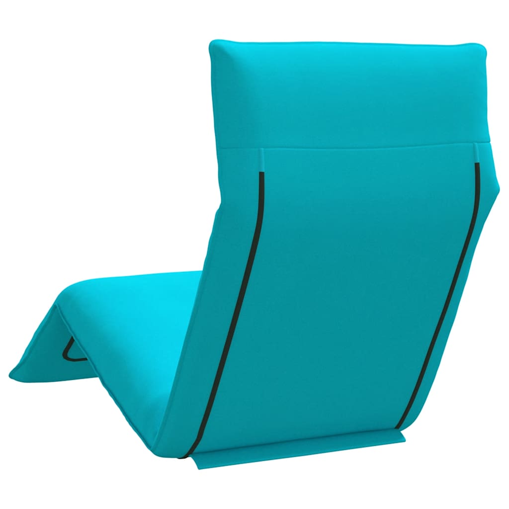Opvouwbare Ligstoel 175X54X8,5 Cm Oxford Stof Turquoise