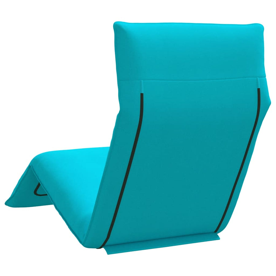 Opvouwbare Ligstoel 175X54X8,5 Cm Oxford Stof Turquoise