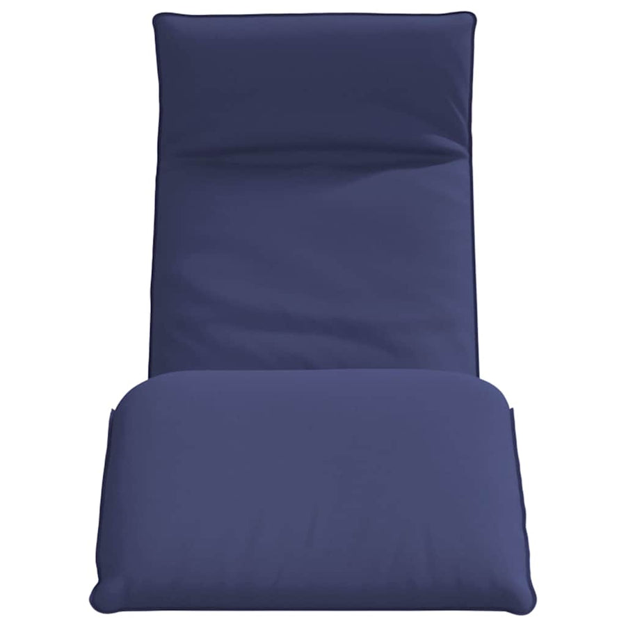 Opvouwbare ligstoel Marineblauw 175x54x8,5 cm Oxfordstof