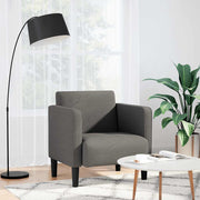 Fauteuil 54 cm corduroy stof lichtgrijs