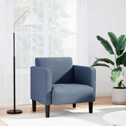 Fauteuil 54 cm corduroy blauw