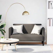 Loveseat bank 109 cm corduroy lichtgrijs