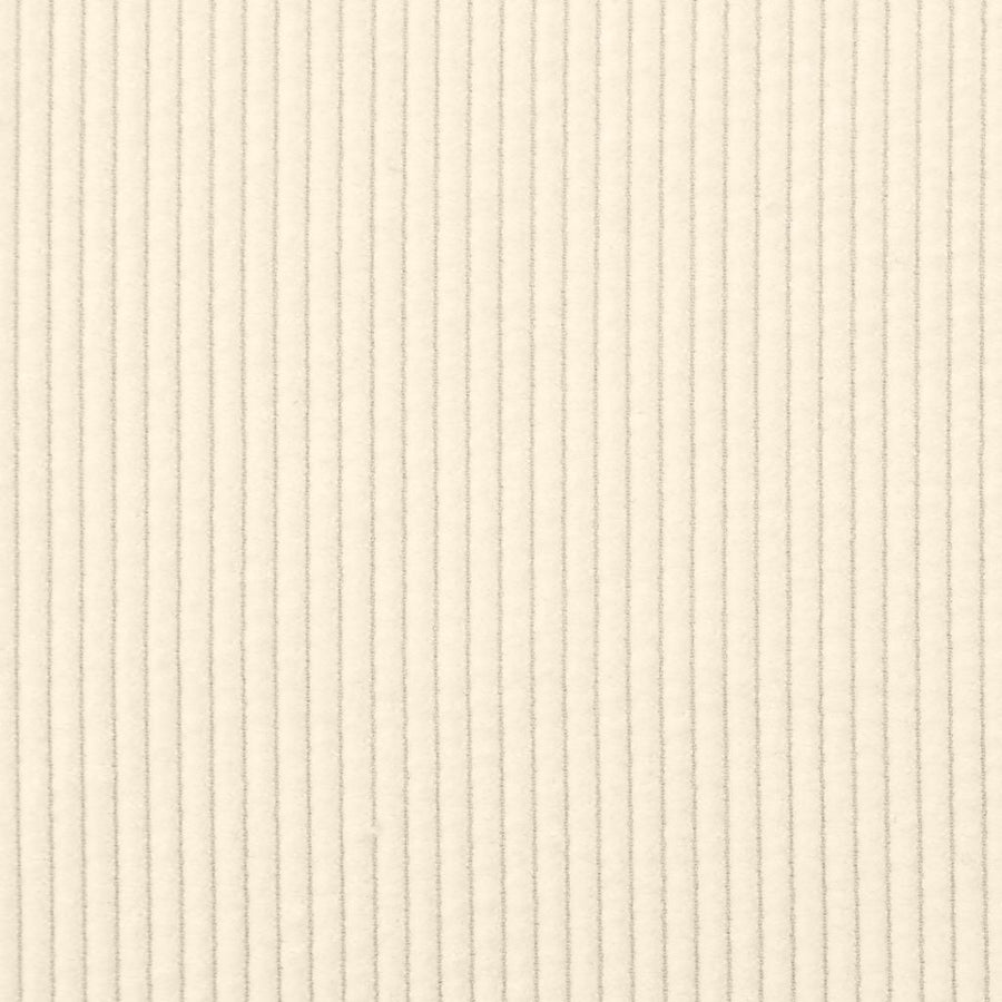 Loveseat bank 109 cm corduroy stof crèmekleurig