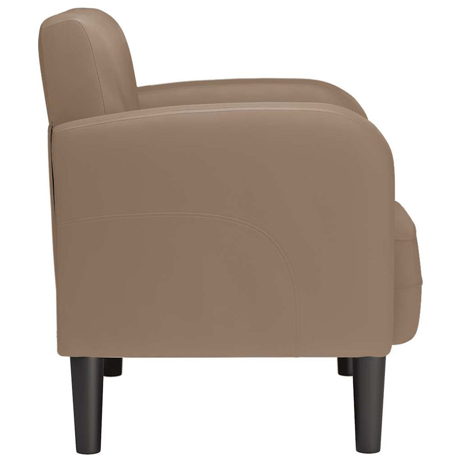 Fauteuil met armleuningen Cappuccino 54 cm kunstleer