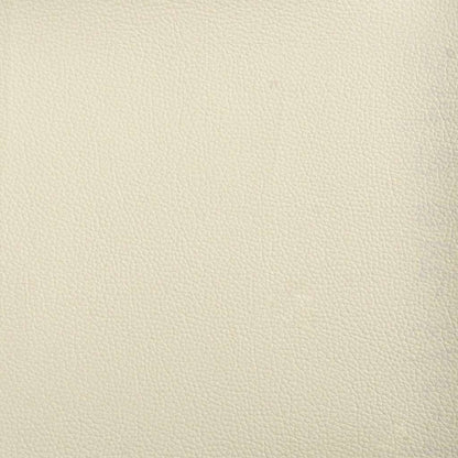 Loveseat bank 110 cm kunstleer crèmekleurig