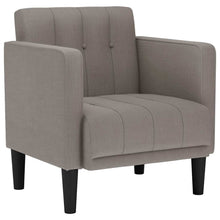 Fauteuil met armleuningen Taupe 53 cm Stof