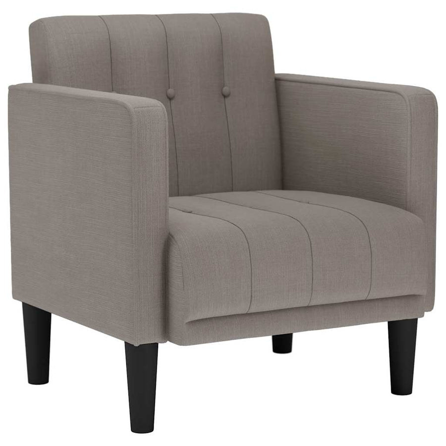 Fauteuil met armleuningen Taupe 53 cm Stof